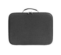 Gettimore Borsa portaoggetti per ECOVACS Mini EVA e WINBOT, maniglia portatile antiurto ad alta capacità organizer con tasca in rete, 35 x 25,5 x 8,5 cm, nero