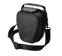 Gettimore Borsa triangolare per fotocamere DSLR e compatte, 20 x 16 x 11,5 cm, EVA + tessuto Oxford, custodia antiurto con tracolla regolabile, colore nero