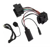 Gettimore Cavo adattatore audio AUX con microfono esterno per Opel CD30 CDC40 CD70 DVD90 Agila Astra H Combo Corsa Meriva Movano Signum Tigra Vectra C Vivaro Zafira