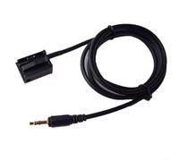 Gettimore Cavo adattatore ingresso audio AUX con presa da 3,5 mm per Opel CD30 MP3 CDC40 OPERA CD70 DVD90 12 pin ABS connettore per installazione autoradio