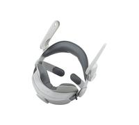 Gettimore Cinghia per la testa per Meta 3/3S con batteria DualBoost Ricarica rapida Cerniera di smorzamento a 52° Imbottitura ispessita per una maggiore durata di riproduzione Alimentatore bianco T300