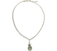 Gettimore Collana minimalista con angelo, pietra bianca, gioiello alla moda | Delicato ciondolo a forma di angelo, centro in pietra scintillante, struttura in lega di zinco, catena regolabile da 41 a 50