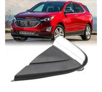 Gettimore Colonna di stampaggio angolare dello specchio per la disposizione del parafango per i modelli Chevrolet 2018-2023, OEM di ricambio in plastica nera e argento 84107340 84107341