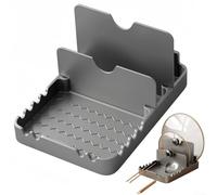 Gettimore Contenitore per coperchio pentola cucchiaio resto gadget organizzatore con gocciolatoio per bancone cucina