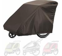 Gettimore Copertura per rimorchio bici resistente impermeabile 210D Oxford, | Copertura impermeabile per rimorchio bici in tessuto Oxford 210D, antivento per tutte le stagioni per Qeridoo Burley Thule