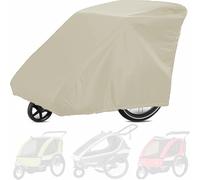Gettimore Copertura per rimorchio bici resistente impermeabile 210D Oxford, | Copertura impermeabile per rimorchio bici in tessuto Oxford 210D, antivento per tutte le stagioni per Qeridoo Burley Thule