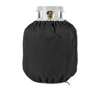 Gettimore Copertura per serbatoio di propano portatile da 9,1 kg, custodia pieghevole impermeabile per bombola di gas con borsa per il trasporto per utensili da cucina all'aperto