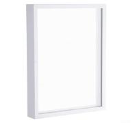 Gettimore Cornice portafoto in legno per impronte di mani di famiglia, kit fai da te con 4 deflettori e vernici, bianco