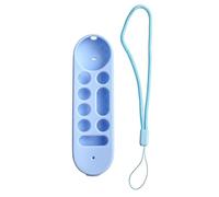 Gettimore Cover in silicone per Google TV Streamer 4K 2024, custodia protettiva antiscivolo con vestibilità precisa e impugnatura testurizzata, compatibile con telecomando Streamer - Nero Blu di notte