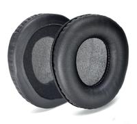 Gettimore Cuscinetti auricolari in pelle PU compatibili con cuffie wireless JLAB Studio Pro, morbidi cuscinetti di ricambio per isolamento acustico e comfort, nero, confezione da 2