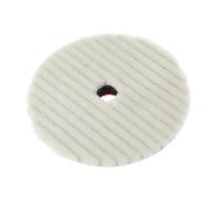 Gettimore Cuscinetti per lucidatura e lucidatura auto in morbida lana, 15,2 cm e 17,8 cm, per dettagli auto professionali, compatibili con cere, sigillanti e polveri di argilla, rosso, nero, bianco