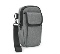 Gettimore Custodia in nylon per DJI per osmo 6 OM 5 OM 4 SE, imbottitura in schiuma EPE antiurto con doppia tasca D-Ring per viaggio