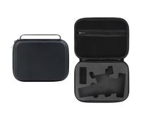 Gettimore Custodia portatile in pelle PU per DJI Osmo Mobile 8, 21 x 16 x 6,5 cm, custodia da viaggio per accessori cardanici, nero