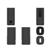 Gettimore Custodia protettiva in silicone per cuffie Skullcandy Method 360 ANC, morbida e resistente, con ritagli precisi, antiurto, colore nero