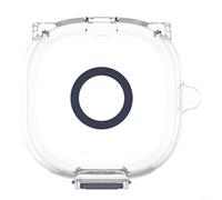 Gettimore Custodia protettiva morbida per SHOKZ OpenFit 2 T920, custodia flessibile trasparente con protezione a 360 gradi, skin per cuffie (trasparente)