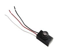 Gettimore DC12V-48V Button Style Dusk to Dawn Sensore fotocellula per controllo dell'iluminazione stradale, interruttore automatico di rilevamento della luce con intervallo di tensione 12-48V DC