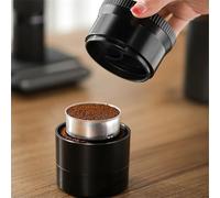 Gettimore Distributore di caffè Moka Pot con altezza regolabile, strumento livellatore di distribuzione del caffè in ABS per una preparazione precisa e un'estrazione uniforme, design facile da usare