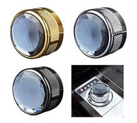 Gettimore Elegante pomello del cambio per Rover per Range per Rover Sport per Evoque 2017+ Parte decorativa per interni in oro