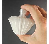 Gettimore fermo forma filtro caffè per filtri di carta origami 20-rib design petg costruzione bianco 75x75x70mm