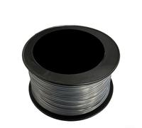 Gettimore Filo per decespugliatore, lunghezza 2 mm/3 mm, in nylon 66, doppia misura, per grandi iarde paesaggistiche commerciali (3 mm x 120 m)