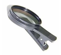 Gettimore Filtro CPL Clip-On 52mm per Smartphone, Riduce Riverbero e Riflessioni, Migliora il Contrasto di Colore, Compatibile con iPhone Samsung Xiaomi, Design Compatto Leggero