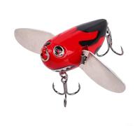 Gettimore Flying for Shark Fishing Lure 6 cm/12,7 g Topwater Popper Insetto, design realistico con ape 3D Fish Eye per pesce persico (4#)