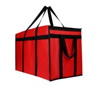 Gettimore Grande capacità ha isolato la borsa 58x35x38cm di consegna dell'alimento con il rivestimento del di alluminio e la chiusura dello zip