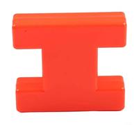 Gettimore H-Block Marker - Lenza da pesca galleggiante, a forma di I, per pesca alla carpa, in PE per arancione, S/per L, con fibbia a cambio rapido (S # 5,5 x 6 x 1,5 cm)