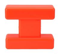 Gettimore H-Block Marker - Lenza da pesca galleggiante, a forma di I, per pesca alla carpa, in PE per arancione, S/per L, con fibbia a cambio rapido (L#10 x 11,5 x 3,5 cm)