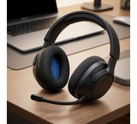 Gettimore Ice Silk - Cuscinetti auricolari per cuffie Skullcandy SLYR per PRO, confezione da 2, per cuscinetti in memory foam, colore nero