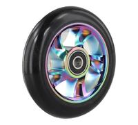 Gettimore Il motorino materiale elastico della gomma del poliuretano ruota i cuscinetti dell'acciaio ad alto tenore di carbonio delle ruote acrobatiche del hub 100