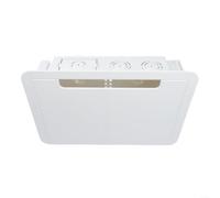 Gettimore Incasso 9 Pollici In-Wall per Media Box per Fire TV per Samsung per One Connect, Organizzato Streaming Dispositivo Enclosure, Kit di Installazione Rapida per 16" Stud Spaziatura