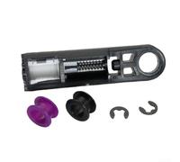 Gettimore Ingranaggio per cambio Cavo Fine Joint Riparazione Set Nero ABS | Adatto per Toyota per Camry, per rav4, per lexus per rx, ES; sostituisce boccole usurate per un cambio fluido