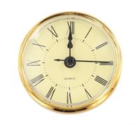 Gettimore Inserto per orologio al quarzo con diametro di 70 mm e design della copertura posteriore per una semplificata installazione e manutenzione della batteria (D)