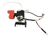 Gettimore Interruttore di ricambio 343412370 per trapano avvitatore a batteria Metabo BS 10,8 V 12 V PowerMaxx BS, confezione da 1