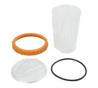 Gettimore Kit di parti di ricambio per pompa filtro a sabbia con coperchio P07019, cestello P6562, guarnizione P6563 e dado P07018 progettato per sistemi piscina Bestway 58486 58499
