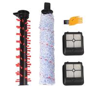 Gettimore Kit spazzola a rullo e filtro compatibile con ECVP01 AlfaBot T30 T36 SUNSMAI S11 B61-B Blaupunkt BP-DT02 BP-DT03 Wet Dry Aspirapolvere Mop 5 Pezzi Set di Ricambio