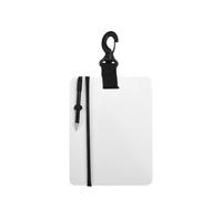 Gettimore Lavagna in ardesia per scrittura subacquea con comunicazione a matita e registrazione delle immersioni, bacheca riutilizzabile in PVC, 147 x 183 mm, giallo