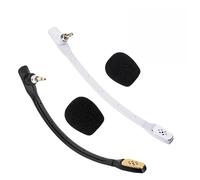 Gettimore Microfono con cancellazione del rumore ASTRO A40, ricambio per cuffie da gioco, nero o bianco