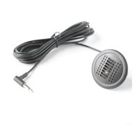 Gettimore Microfono esterno per autoradio, cablaggio da 300 cm, compatibile con ricambio diretto