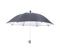 Gettimore Ombrello con interfaccia Hot Shoe per fotocamere reflex, dimensioni 26 cm e 50 cm, impermeabile, protezione solare, antipolvere, nero, compatibile con la maggior parte delle fotocamere DSLR