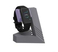 Gettimore Orologio di ricarica per Huawei Watch 6, 6 per Pro & D2 5, elegante ABS per caricabatterie, stabile, supporto da scrivania per casa e ufficio, grigio chiaro (viola chiaro)