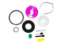 Gettimore Parti di ricambio per DAIWA FUEGO SV 103CS 5a generazione mulinello da pesca a goccia d'acqua, kit in acciaio inossidabile e fibra di carbonio con molla sonora e strumenti