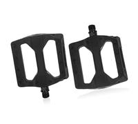 Gettimore Pedale per mountain bike e bici da strada con cuscinetto DU, corpo in plastica di nylon, design leggero, battistrada antiscivolo per una migliore presa, compatibile con chiave da 15 mm e