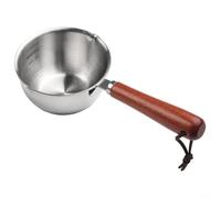 Gettimore Pentola per il latte in acciaio inox, multiuso, portatile, per zuppe, pasta, stufati per sughi di latte, fornelli a gas, piani cottura a induzione (150 ml)