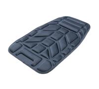 Gettimore Per Moto per Sedile Cuscino Pad Antiscivolo Sollievo Della Pressione Protezione Ergonomica Ammortizzante Traspirante EVA Oxford Nero
