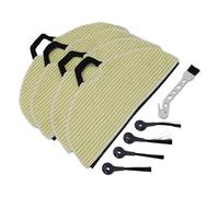 Gettimore Per sacchetti filtro a doppio strato in pile compatibili con NSG/NTS Series FBV 20/25/35/40/45/50/55 HS/GS/AS, raccolta polveri multistrato, capacità 55L, confezione da 5 o 10