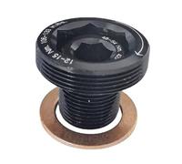 Gettimore Per Sram compatibile manovella bullone M15 26mm vite in lega per X7 X9 X0 progettato per un fissaggio sicuro e una facile installazione