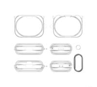 Gettimore per tpu Custodia per Nothing Ear 3a, copertura impermeabile | Trasparente per protezione da urti e cadute, barriera antipolvere e resistente allo sporco, design in silicone impermeabile e