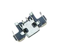 Gettimore Presa jack di alimentazione per console di gioco per Nintendo 3DS/2DS XL/3DS XL, connettore di ricarica di ricambio con ABS + struttura in metallo, nero